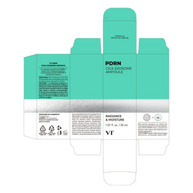 VT COSMETICS PDRN Cica Exosome Ampoule with other skincare products