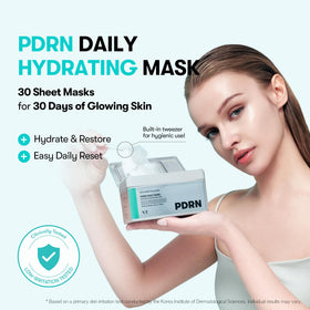 VT COSMETICS PDRN Daily Hydrating Mask sheet close-up