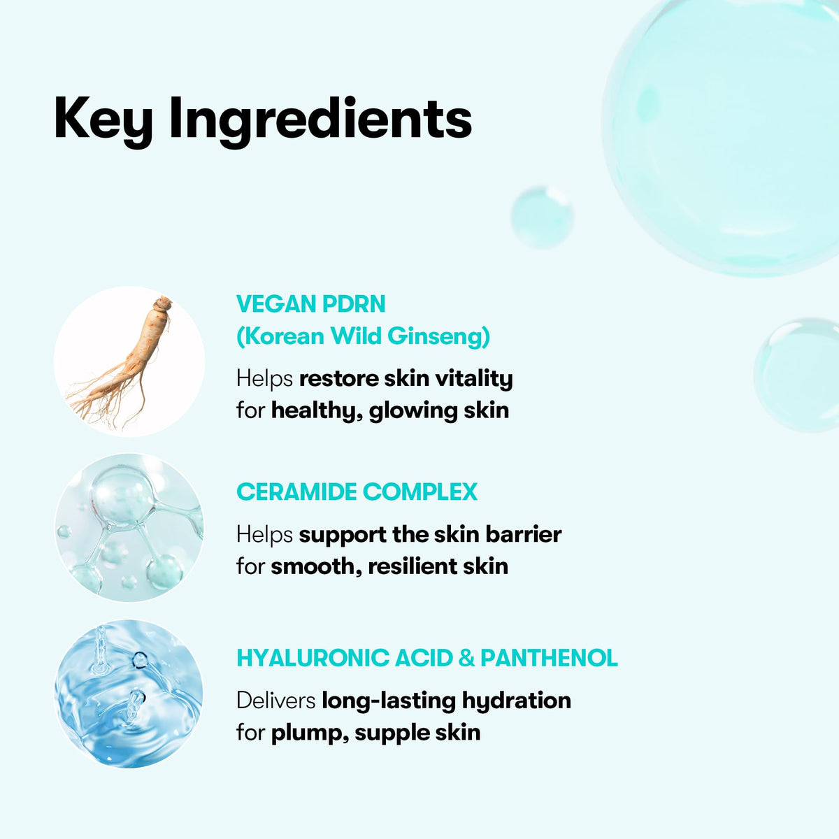 VT COSMETICS PDRN Daily Hydrating Mask with built-in tweezer