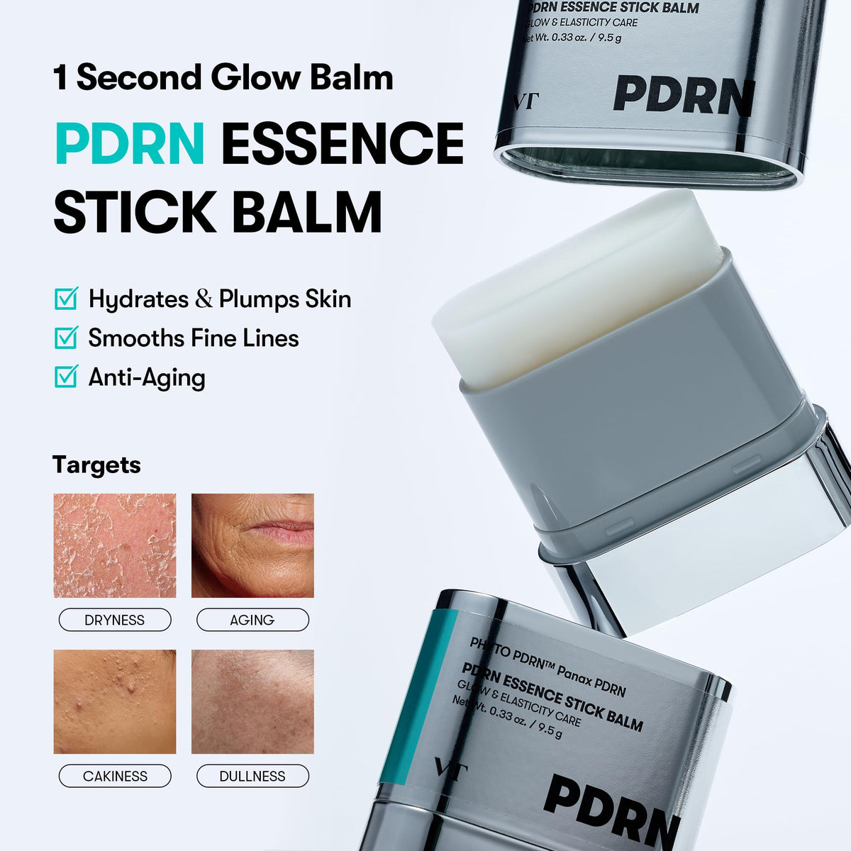 VT COSMETICS PDRN Essence Stick Balm packaging