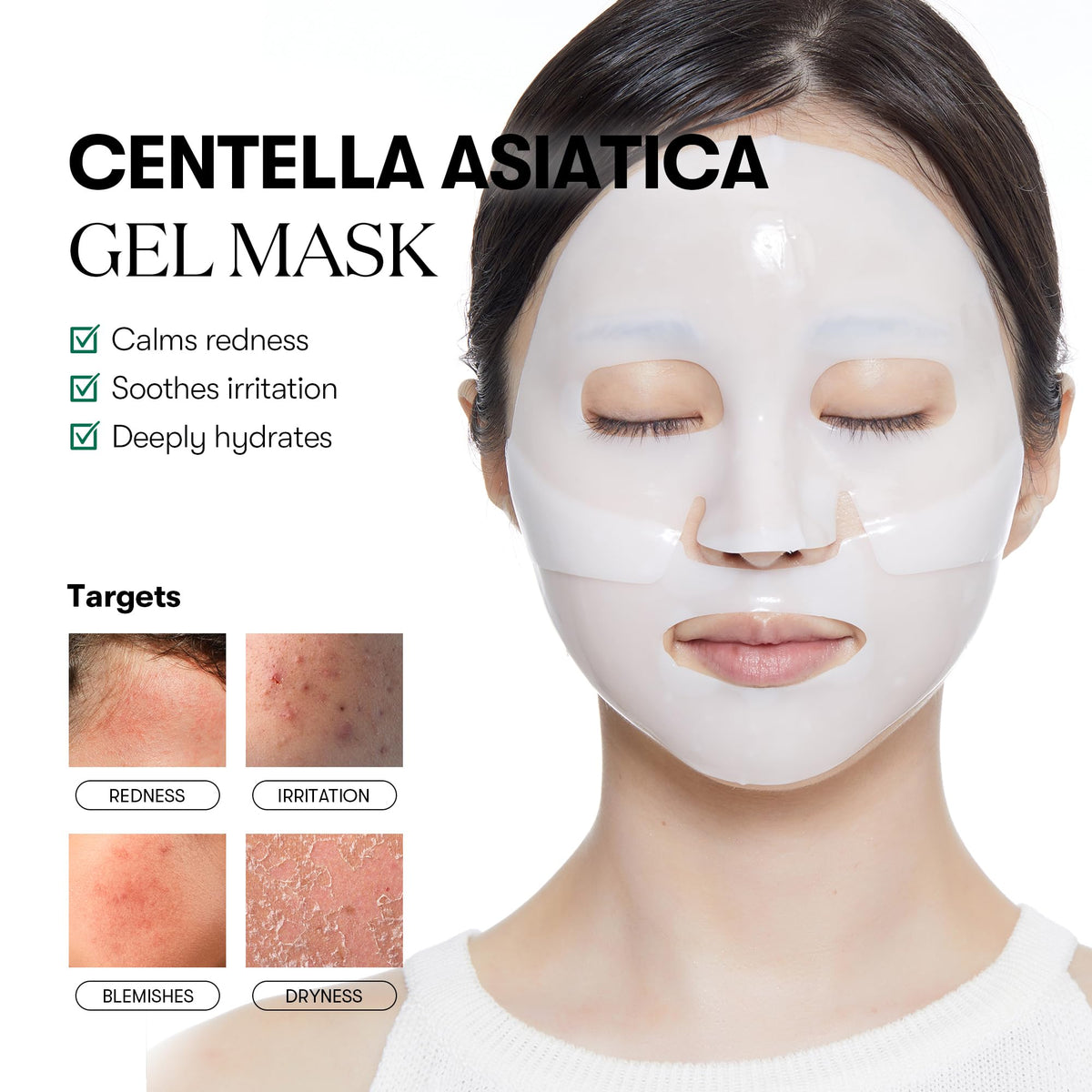 VT COSMETICS Pro Cica Reedle Shot 100 Hydrogel Mask packaging