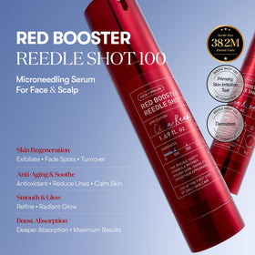 VT COSMETICS Red support Reedle Shot Serum bottle with dropper