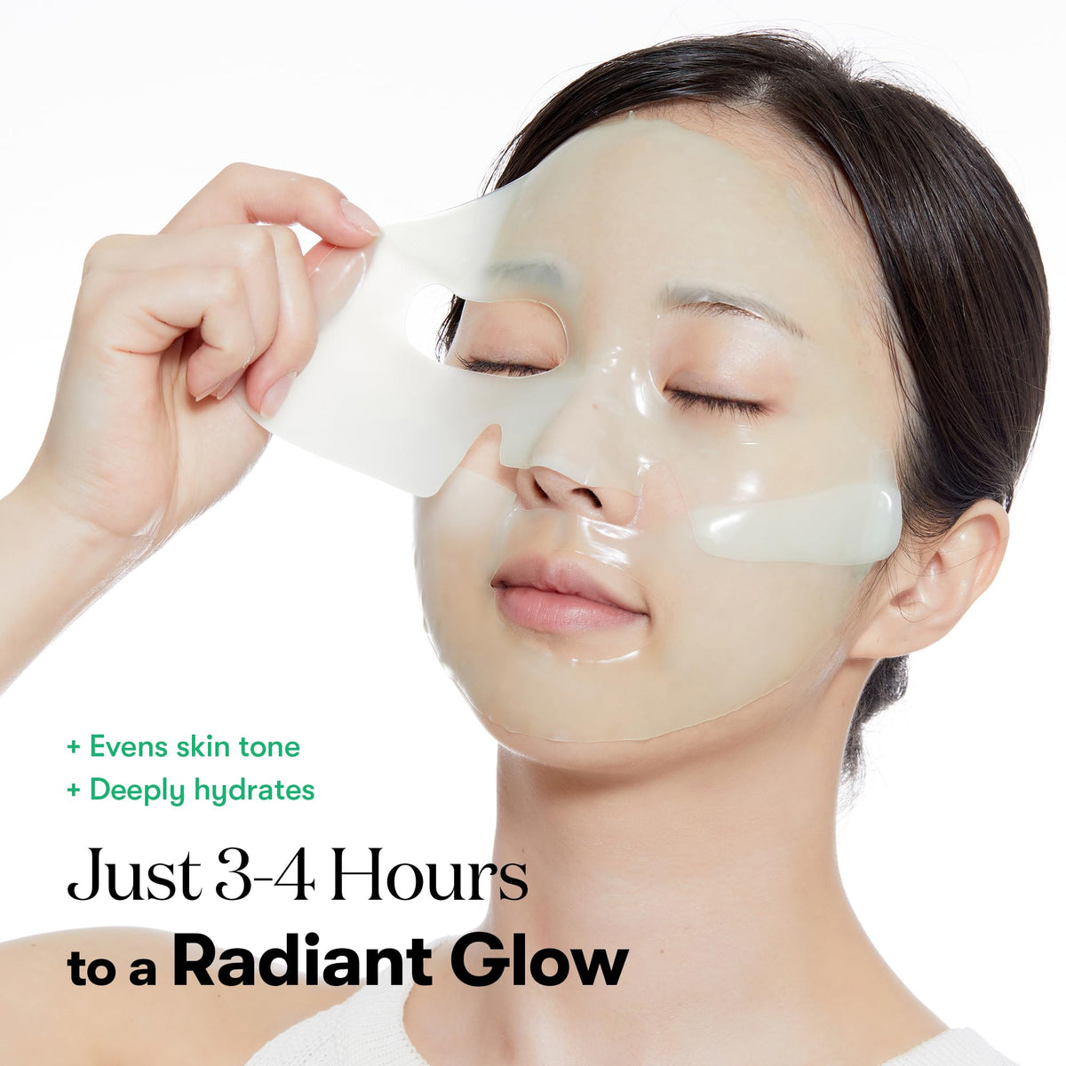 VT COSMETICS Reti-A Hydrogel Mask close-up of texture