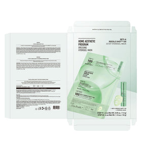 VT COSMETICS Reti-A Hydrogel Mask displayed with skincare products