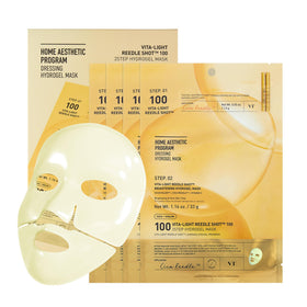 VT COSMETICS Vita-Light Reedle Shot 100 Hydrogel Mask packaging front view