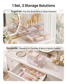 Vtopmart organizer displaying clear visibility of contents