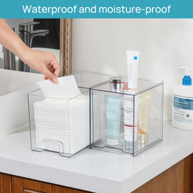 Vtopmart storage drawers with pull-out handles