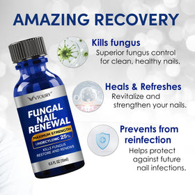 VTROUY Toenail Fungus Extra Strength application on toenail