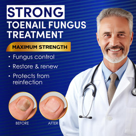 VTROUY Toenail Fungus Extra Strength close-up of bottle