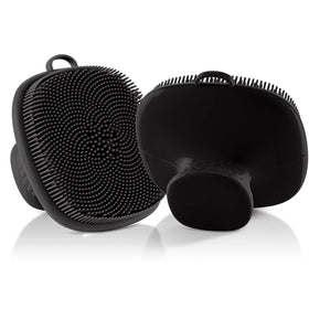 VWMYQ Face Scrubber 2 Pack with silicone bristles front view