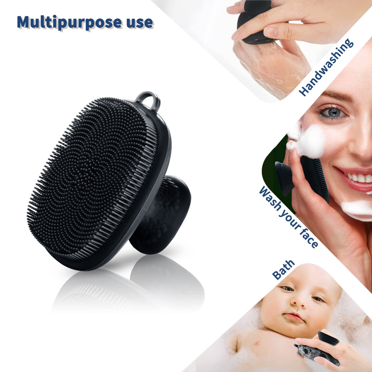 VWMYQ Face Scrubber in packaging with product details