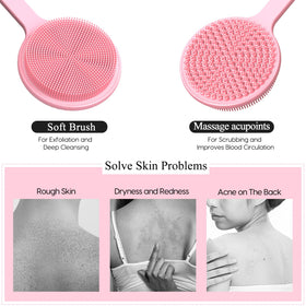 VWMYQ Silicone Back Scrubber packaging