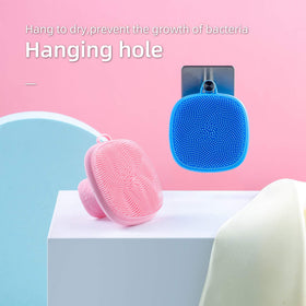 VWMYQ Silicone Face Scrubber hanging for storage