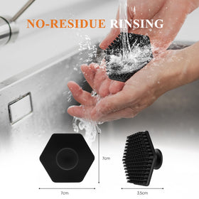 VWMYQ Silicone Face Scrubber hanging for storage