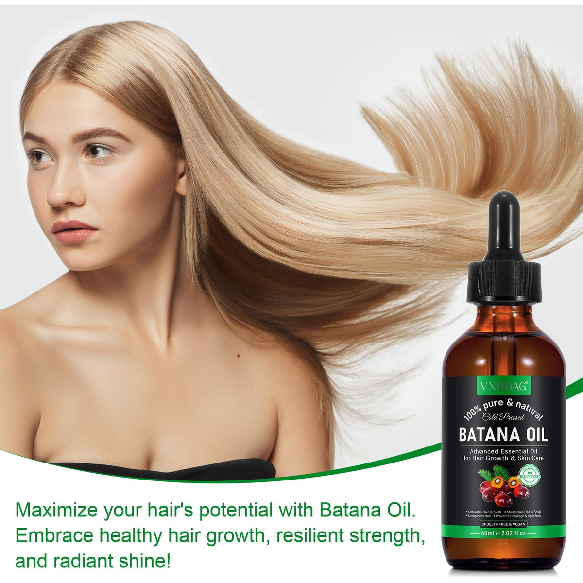 VXHDAG Batana Oil in a lifestyle setting