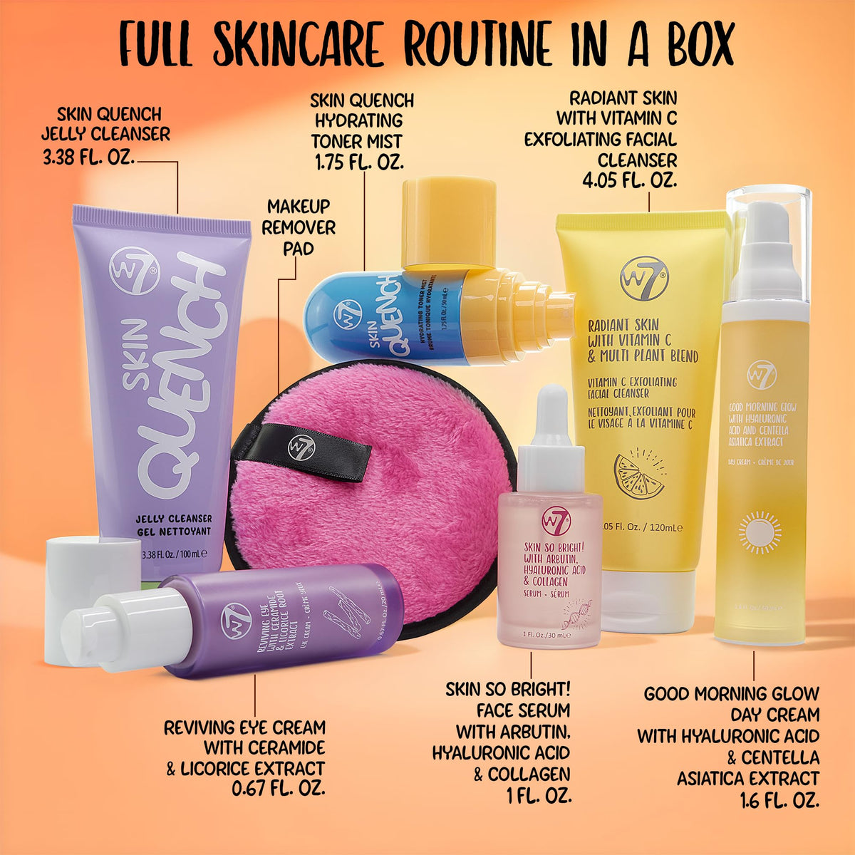 W7 cleanser from the Beauty Blast Skincare Secrets Set