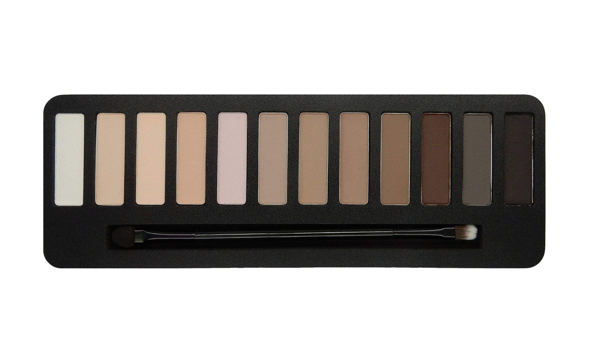W7 Mighty Mattes Eyeshadow Palette with neutral tones