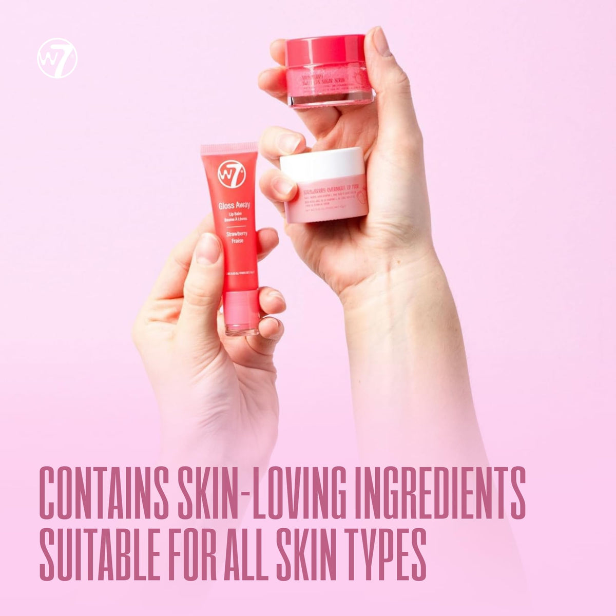 W7 Sweet Dreams glossy lip balm tube