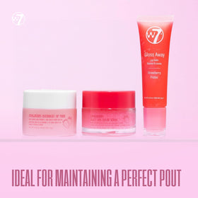 W7 Sweet Dreams Lip Care Trio lifestyle scene with user