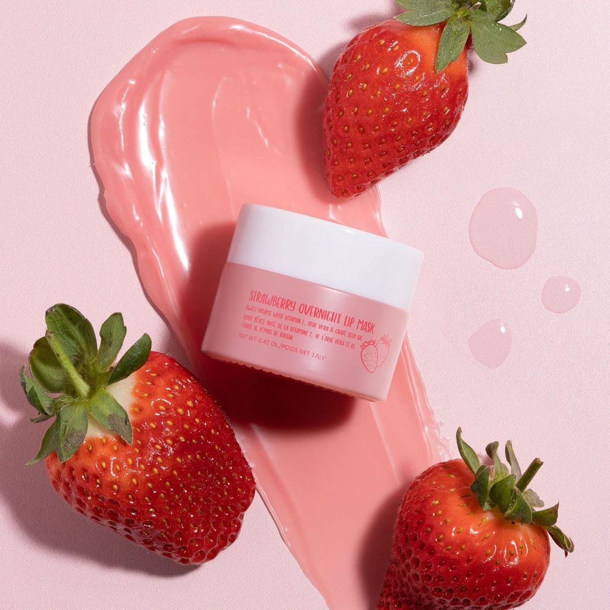W7 Sweet Dreams Overnight Lip Mask Trio with fruits