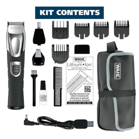 Wahl Beard Trimmer soft case and accessories