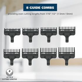 Wahl beard trimmer with guide combs
