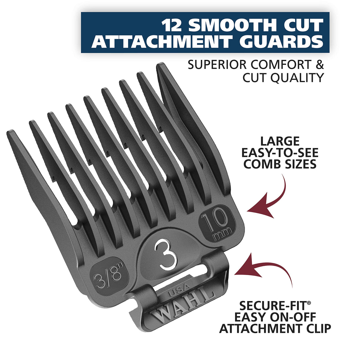 Wahl Clip 'N Trim detailed view of precision blades
