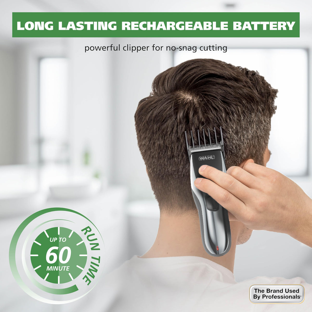 Wahl Clipper with cord and cordless options shown