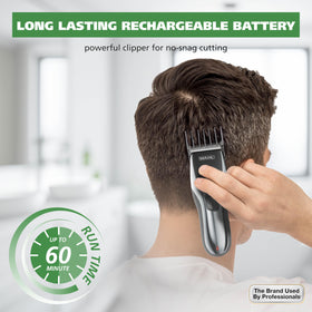 Wahl Clipper with cord and cordless options shown