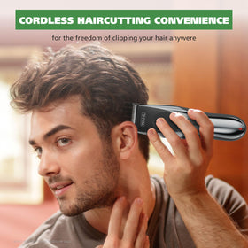 Wahl Clipper with stainless steel blades close-up