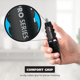Wahl DualTech® trimmer with eyebrow trimming guide attached