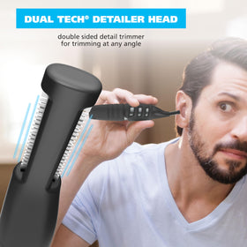 Wahl DualTech® trimmer with rotary nose hair trimmer head