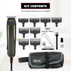 Wahl Edge Pro Corded Beard Trimmer with included storage bag