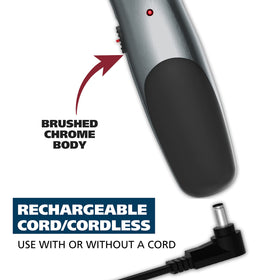 Wahl Groomsman Beard Trimmer charging stand with accessories