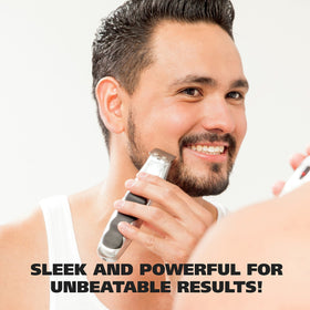 Wahl Groomsman Beard Trimmer with cleaning brush and oil