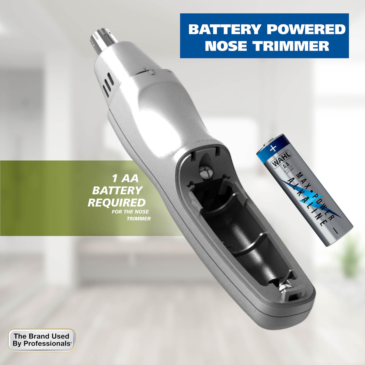 Wahl Groomsman Beard Trimmer with rinsable nose trimmer head