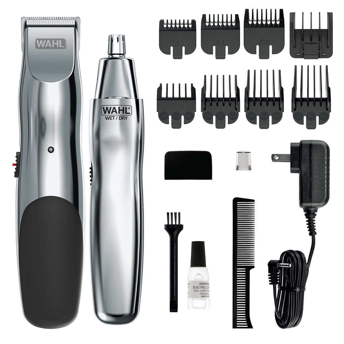 Wahl Groomsman Rechargeable Beard Trimmer Kit front view
