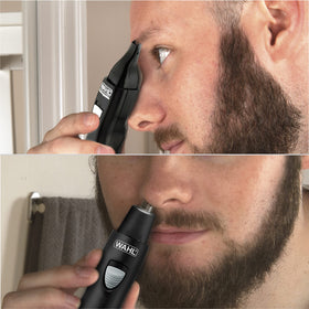 Wahl Groomsman Trimmer back view showing battery compartment