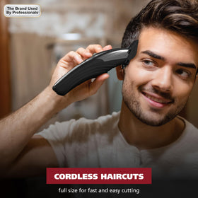 Wahl hair clipper in packaging with product details