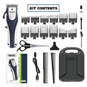 Wahl Lithium Ion Pro Cordless Hair Clippers with accessories