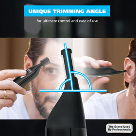 Wahl Pro Series trimmer showing detachable heads for easy cleaning