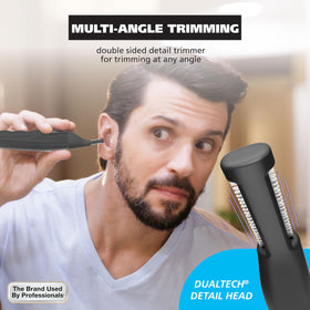 Wahl Pro Series trimmer with small detail guide attached