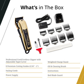 Wahl Professional 5 Star Magic Clip Cordless Clipper in use