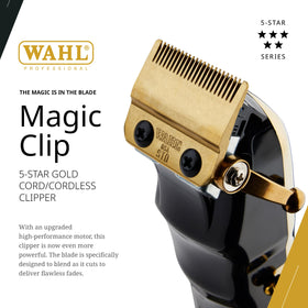 Wahl Professional 5 Star Magic Clip Cordless Clipper side view