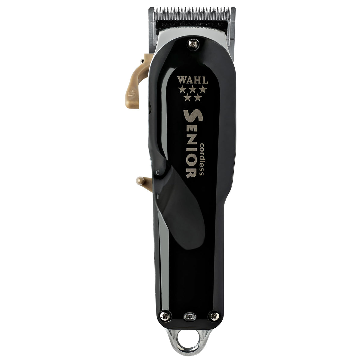 Wahl Professional Cordless Senior Clipper front view with metal finish