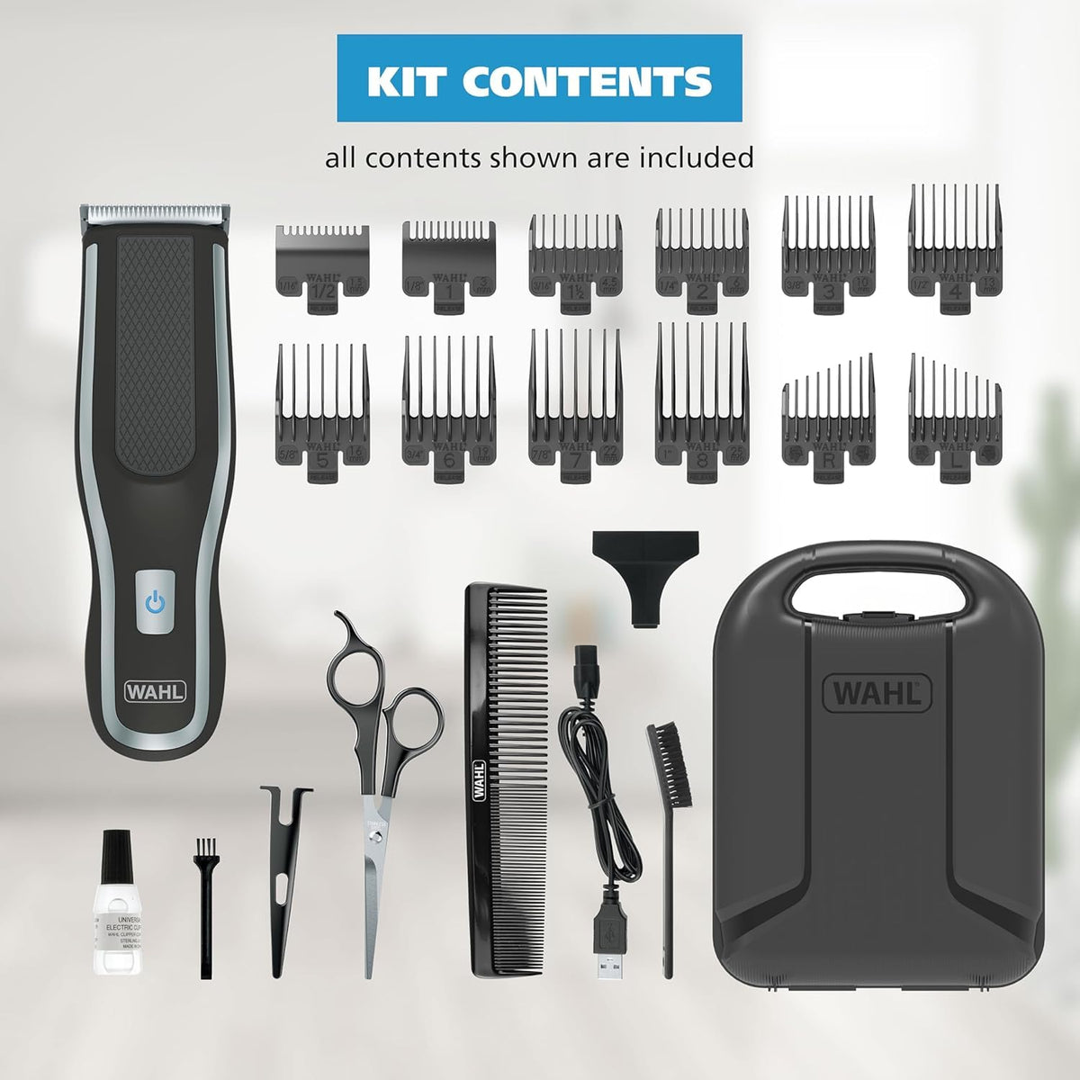 Wahl Self-Haircut Pro Lithium Ion Cordless Hair Clipper in use
