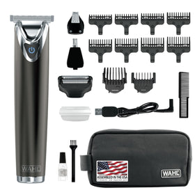 Wahl Stainless Steel Lithium Ion 2.0 Beard Trimmer front view