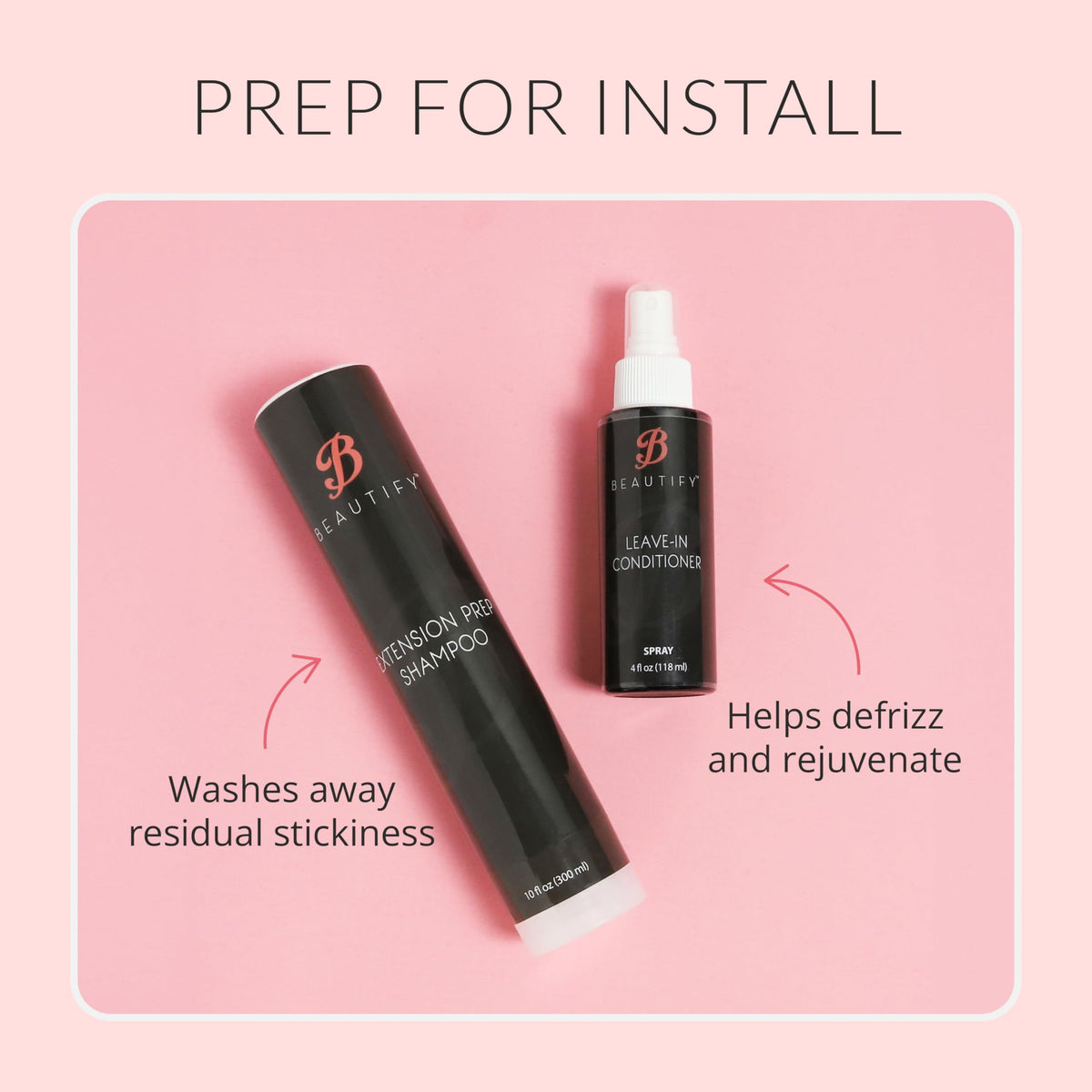 Walker Tape Beautify Ultra Hold Hair Extension Tabs in use with hair extensions