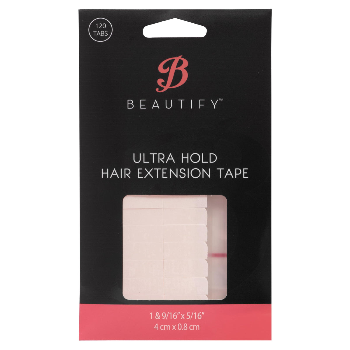 Walker Tape Beautify Ultra Hold Hair Extension Tabs packaging front view