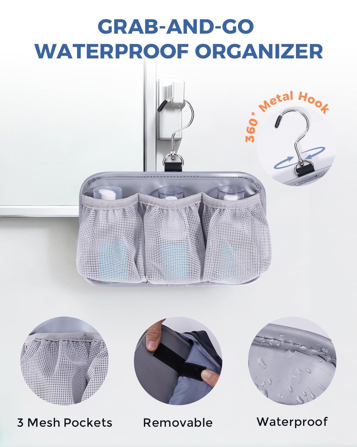 WANDF Toiletry Bag open flat showing compartments